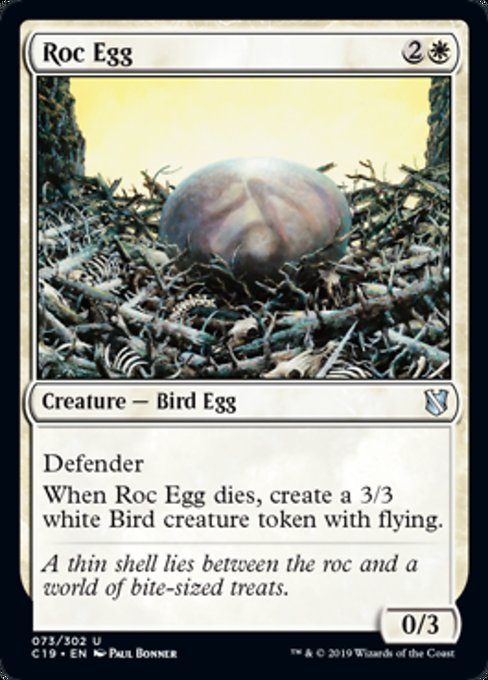 Roc Egg [Commander 2019] | Gam3 Escape