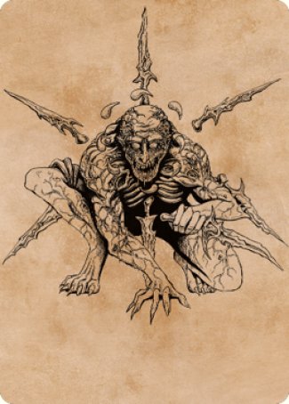 Bhaal, Lord of Murder Art Card [Commander Legends: Battle for Baldur's Gate Art Series] | Gam3 Escape