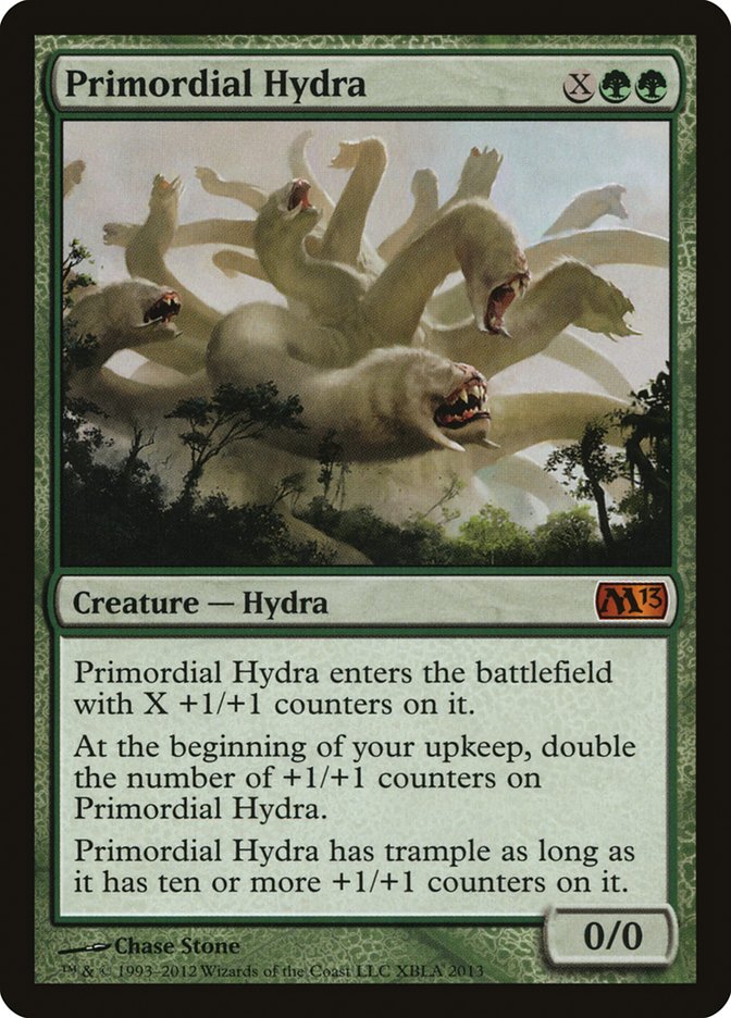 Primordial Hydra (Duels of the Planeswalkers Promos) [Duels of the Planeswalkers Promos 2012] | Gam3 Escape
