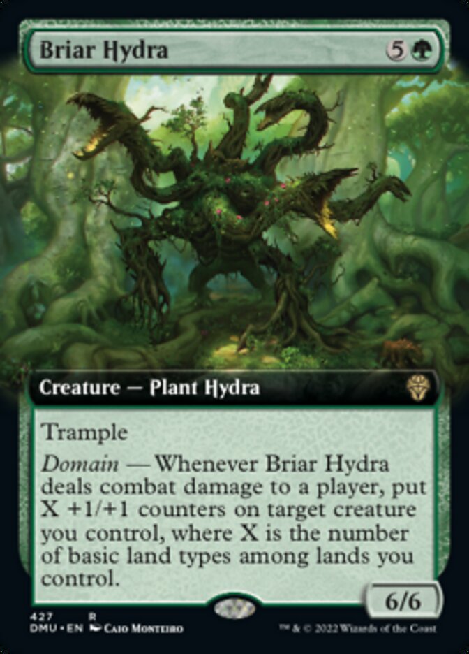 Briar Hydra (Extended Art) [Dominaria United] | Gam3 Escape