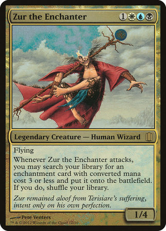 Zur the Enchanter (Commander's Arsenal) [Commander's Arsenal Oversized] | Gam3 Escape