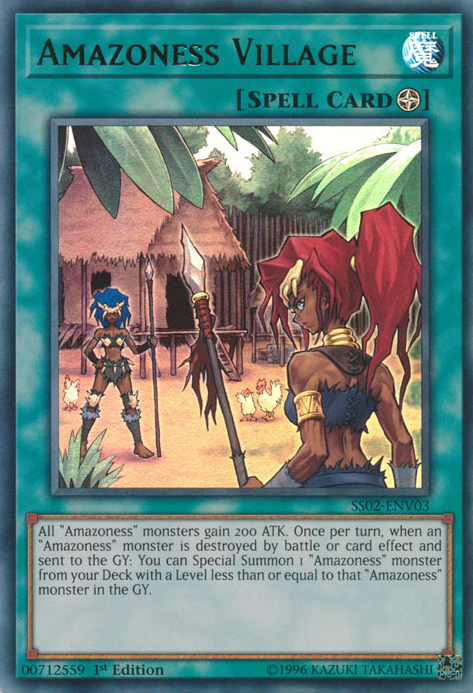 Amazoness Village [SS02-ENV03] Ultra Rare | Gam3 Escape