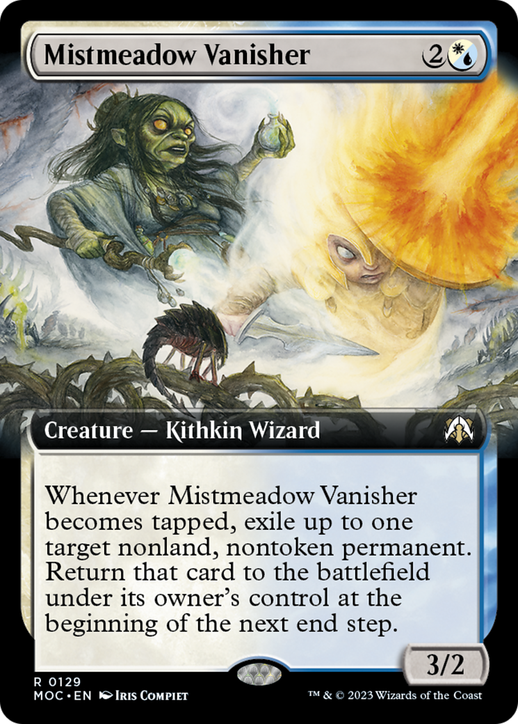 Mistmeadow Vanisher (Extended Art) [March of the Machine Commander] | Gam3 Escape