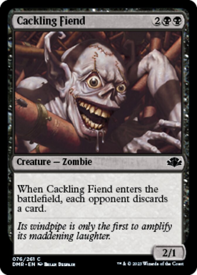 Cackling Fiend [Dominaria Remastered] | Gam3 Escape