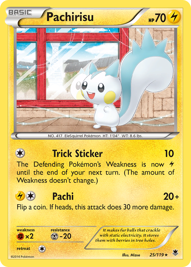 Pachirisu (25/119) [XY: Phantom Forces] | Gam3 Escape