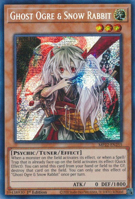 Ghost Ogre & Snow Rabbit [MP22-EN255] Prismatic Secret Rare | Gam3 Escape