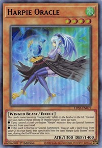 Harpie Oracle (Purple) [LDS2-EN077] Ultra Rare | Gam3 Escape