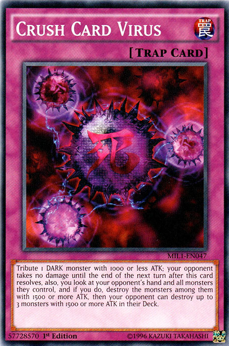 Crush Card Virus [MIL1-EN047] Common | Gam3 Escape