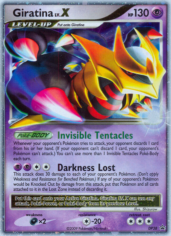 Giratina LV.X (DP38) [Diamond & Pearl: Black Star Promos] | Gam3 Escape