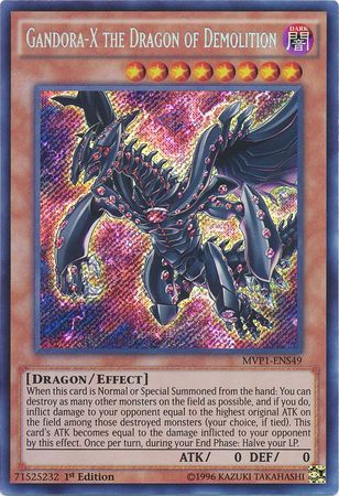 Gandora-X the Dragon of Demolition [MVP1-ENS49] Secret Rare | Gam3 Escape
