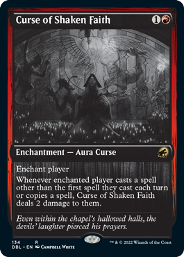 Curse of Shaken Faith [Innistrad: Double Feature] | Gam3 Escape