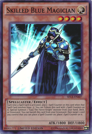 Skilled Blue Magician (SE) [SECE-ENS07] Super Rare | Gam3 Escape