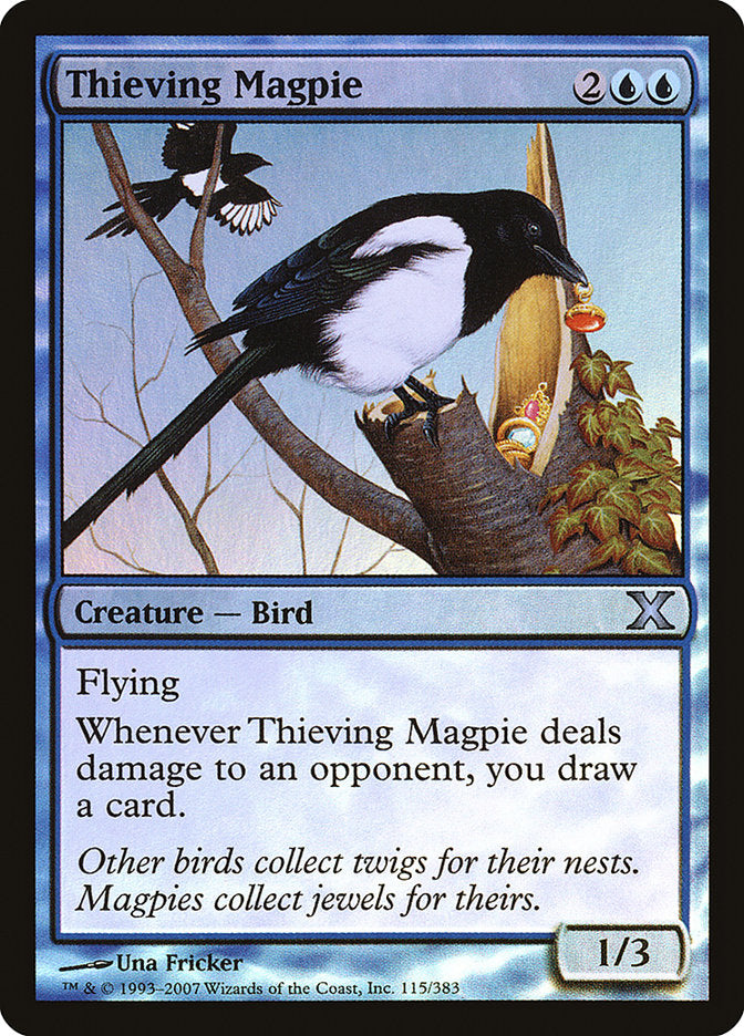 Thieving Magpie (Premium Foil) [Tenth Edition] | Gam3 Escape