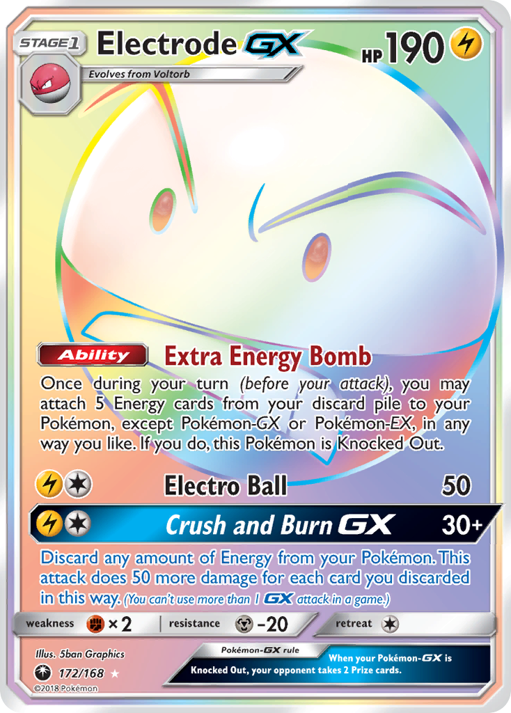 Electrode GX (172/168) [Sun & Moon: Celestial Storm] | Gam3 Escape