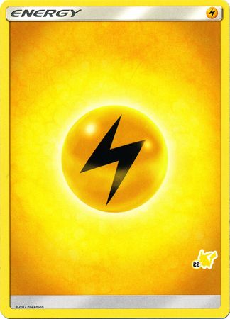 Lightning Energy (Pikachu Stamp #22) [Battle Academy 2020] | Gam3 Escape