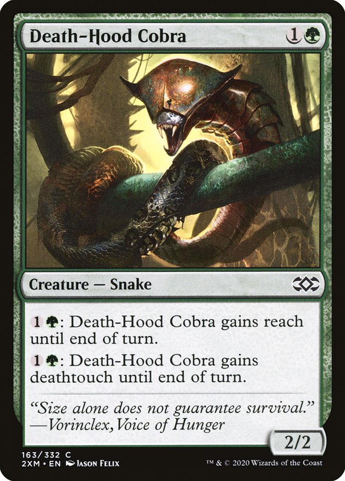 Death-Hood Cobra [Double Masters] | Gam3 Escape