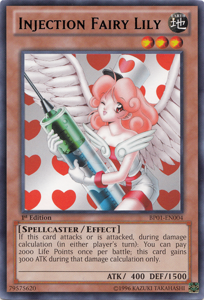 Injection Fairy Lily [BP01-EN004] Rare | Gam3 Escape