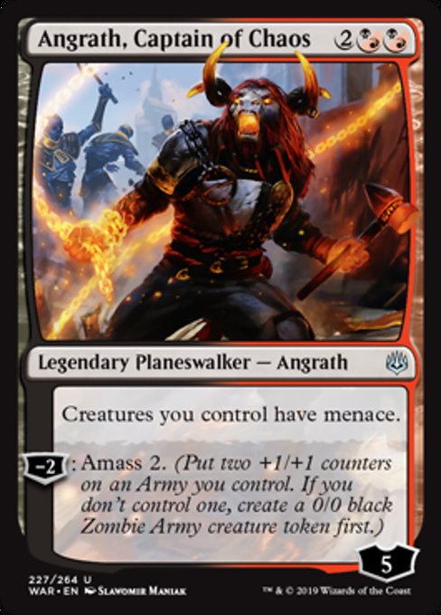 Angrath, Captain of Chaos [War of the Spark] | Gam3 Escape