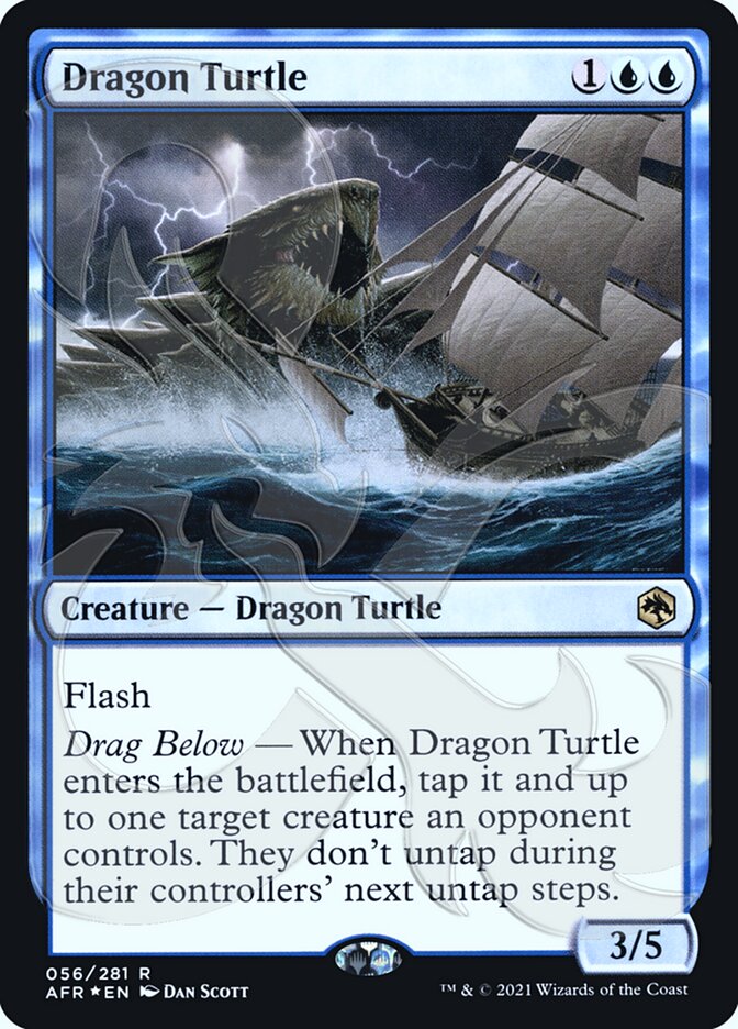 Dragon Turtle (Ampersand Promo) [Dungeons & Dragons: Adventures in the Forgotten Realms Promos] | Gam3 Escape