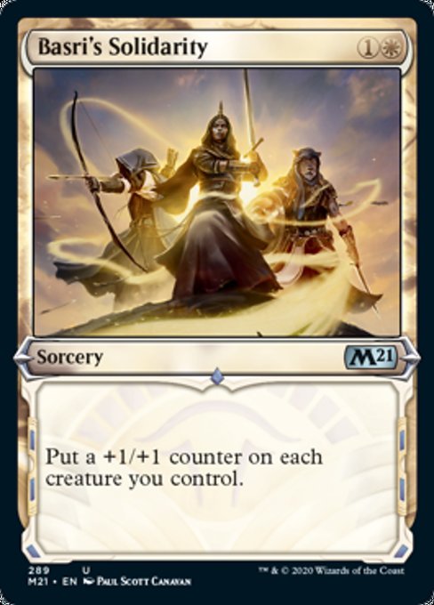 Basri's Solidarity (Showcase) [Core Set 2021] | Gam3 Escape