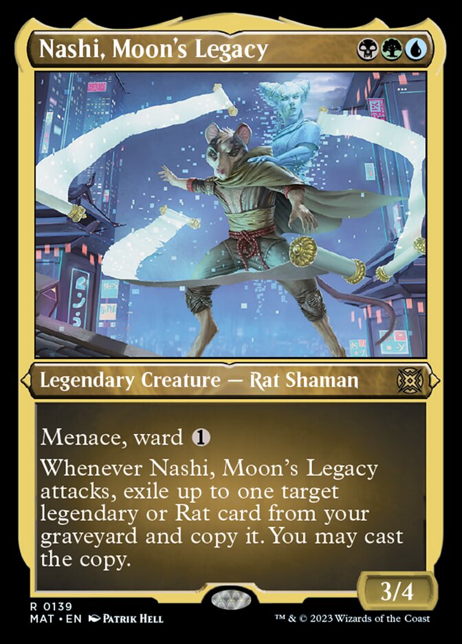 Nashi, Moon's Legacy (Foil Etched) [March of the Machine: The Aftermath] | Gam3 Escape