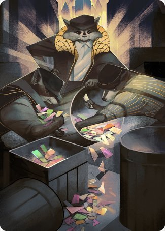 Masked Bandits Art Card [Streets of New Capenna Art Series] | Gam3 Escape