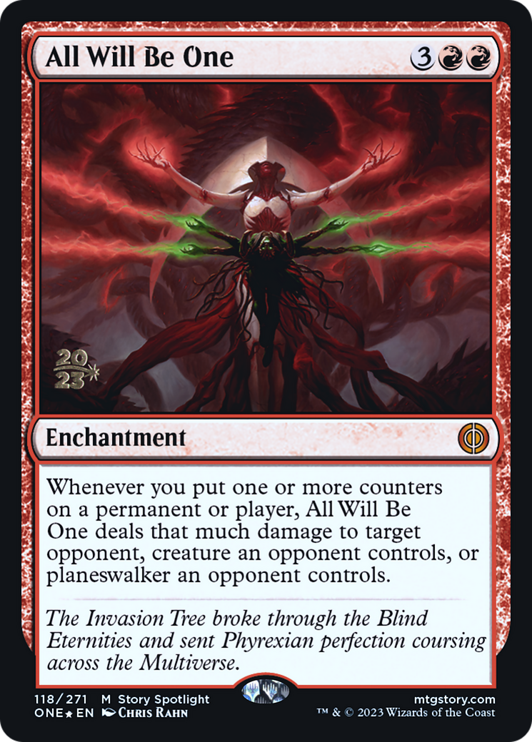 All Will Be One [Phyrexia: All Will Be One Prerelease Promos] | Gam3 Escape