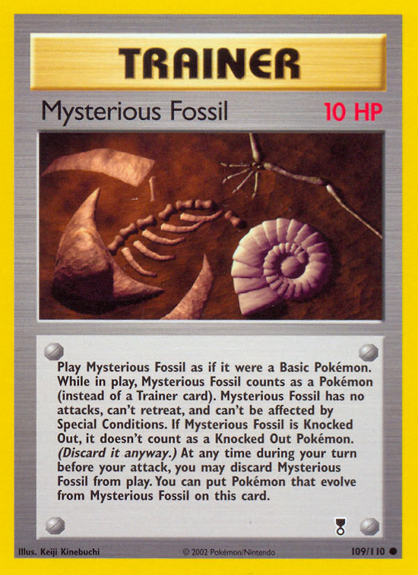 Mysterious Fossil (109/110) [Legendary Collection] | Gam3 Escape