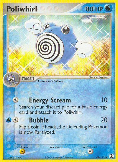 Poliwhirl (46/112) [EX: FireRed & LeafGreen] | Gam3 Escape