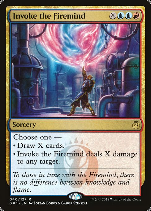 Invoke the Firemind [GRN Guild Kit] | Gam3 Escape