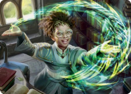 Eureka Moment Art Card [Strixhaven: School of Mages Art Series] | Gam3 Escape