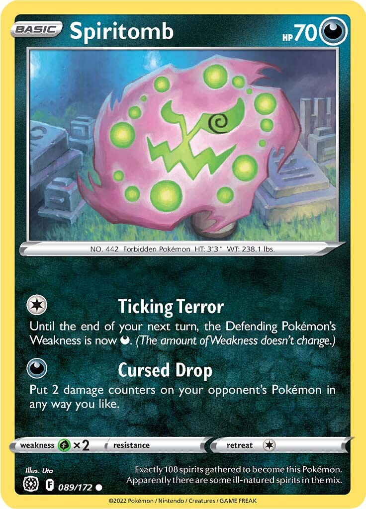 Spiritomb (089/172) [Sword & Shield: Brilliant Stars] | Gam3 Escape