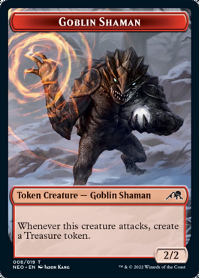 Goblin Shaman Token [Kamigawa: Neon Dynasty Tokens] | Gam3 Escape