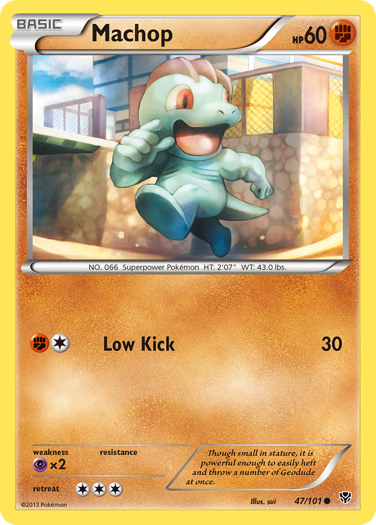 Machop (47/101) [Black & White: Plasma Blast] | Gam3 Escape