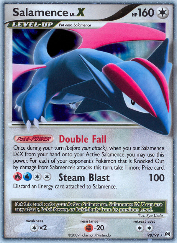 Salamence LV.X (98/99) [Platinum: Arceus] | Gam3 Escape