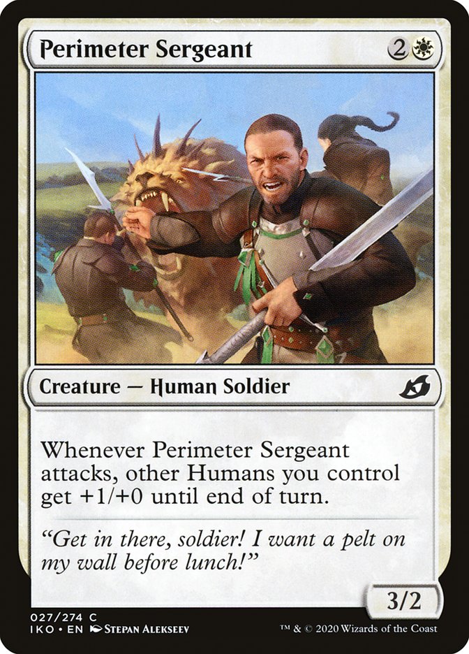 Perimeter Sergeant [Ikoria: Lair of Behemoths] | Gam3 Escape