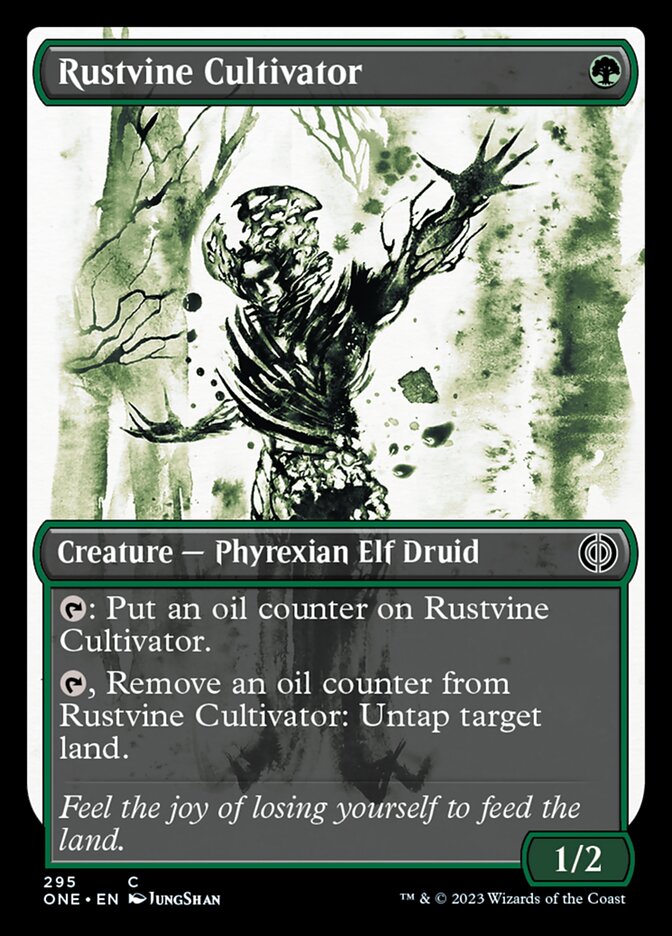 Rustvine Cultivator (Showcase Ichor) [Phyrexia: All Will Be One] | Gam3 Escape