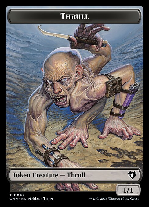 Servo // Thrull Double-Sided Token [Commander Masters Tokens] | Gam3 Escape