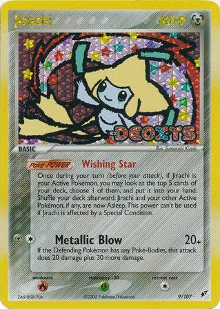 Jirachi (9/107) (Stamped) [EX: Deoxys] | Gam3 Escape