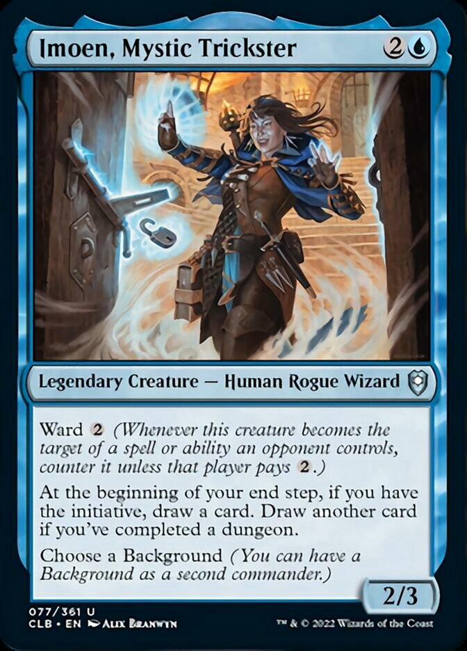 Imoen, Mystic Trickster [Commander Legends: Battle for Baldur's Gate] | Gam3 Escape