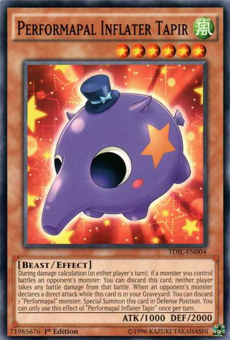 Performapal Inflater Tapir [TDIL-EN004] Common | Gam3 Escape