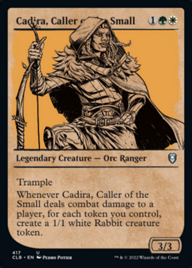 Cadira, Caller of the Small (Showcase) [Commander Legends: Battle for Baldur's Gate] | Gam3 Escape