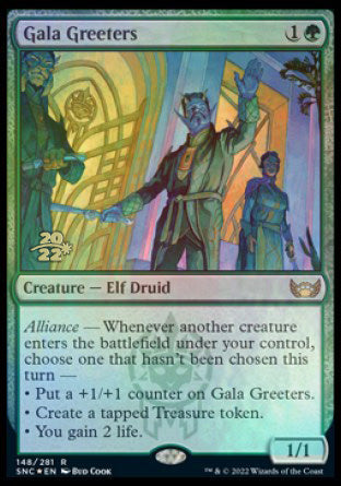 Gala Greeters [Streets of New Capenna Prerelease Promos] | Gam3 Escape