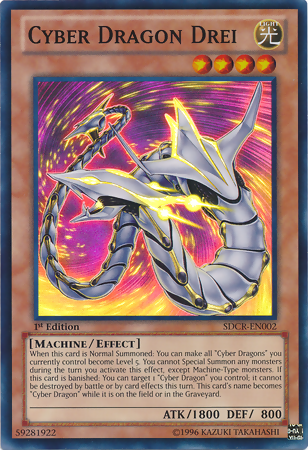 Cyber Dragon Drei [SDCR-EN002] Super Rare | Gam3 Escape