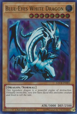 Blue-Eyes White Dragon (Oversized) [KACB-EN001] Promo | Gam3 Escape