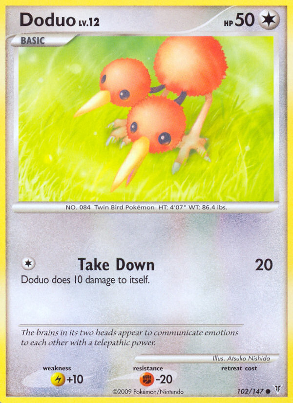 Doduo (102/147) [Platinum: Supreme Victors] | Gam3 Escape