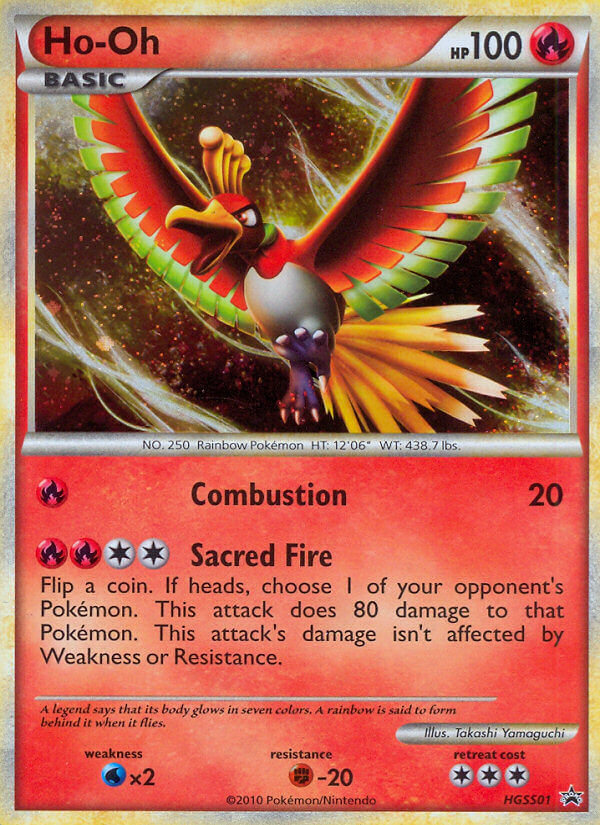 Ho-Oh (HGSS01) [HeartGold & SoulSilver: Black Star Promos] | Gam3 Escape