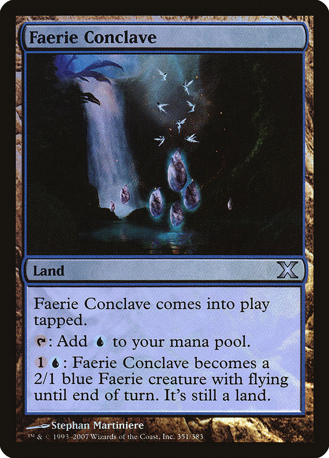 Faerie Conclave (Premium Foil) [Tenth Edition] | Gam3 Escape