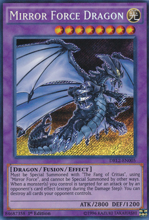 Mirror Force Dragon [DRL2-EN005] Secret Rare | Gam3 Escape