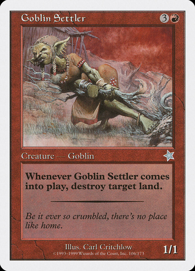 Goblin Settler [Starter 1999] | Gam3 Escape